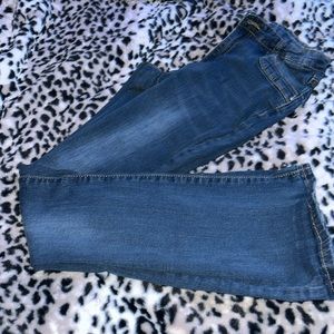 Slant Placke flare leg jeans